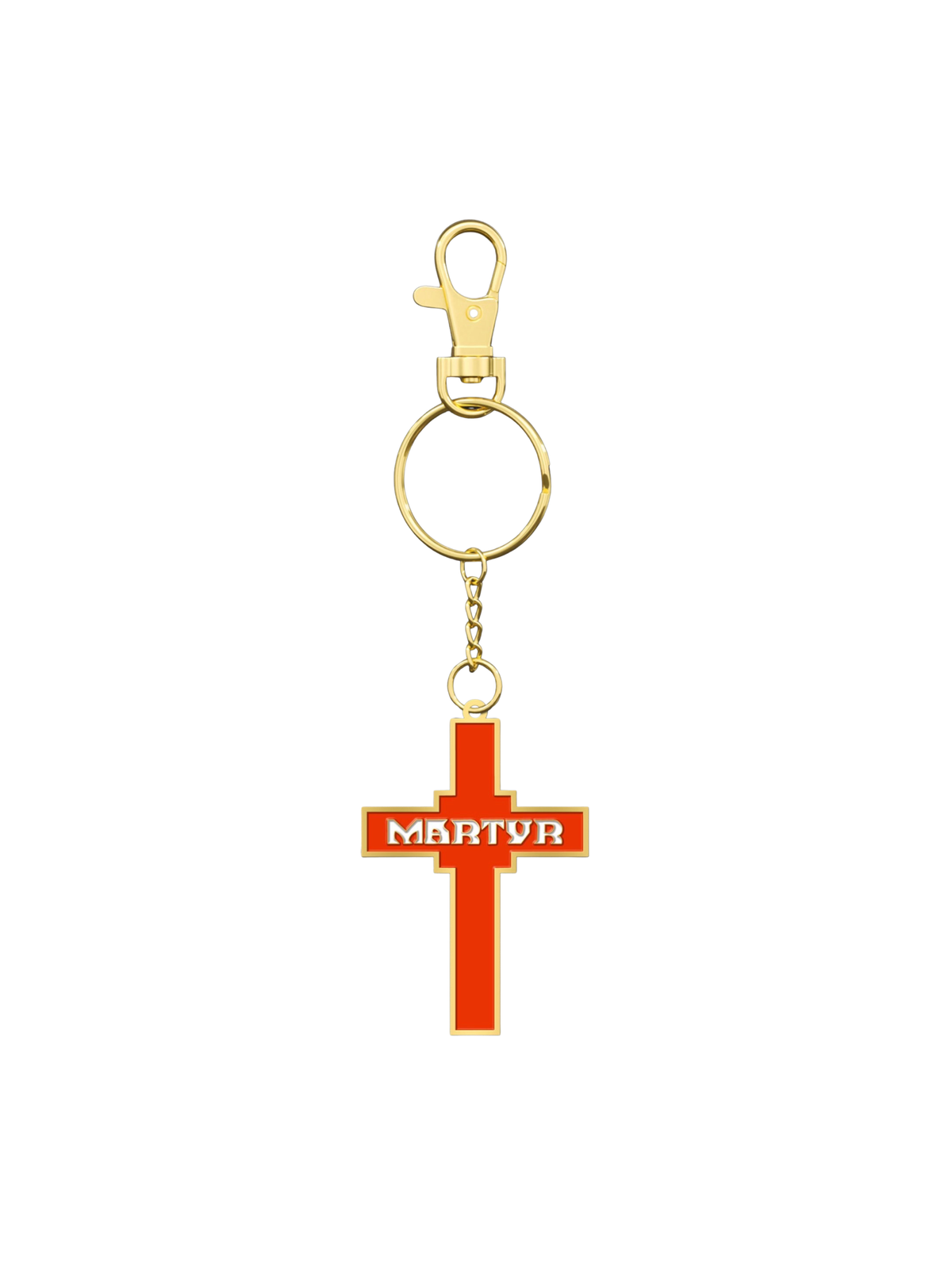 Cross Logo Keychain